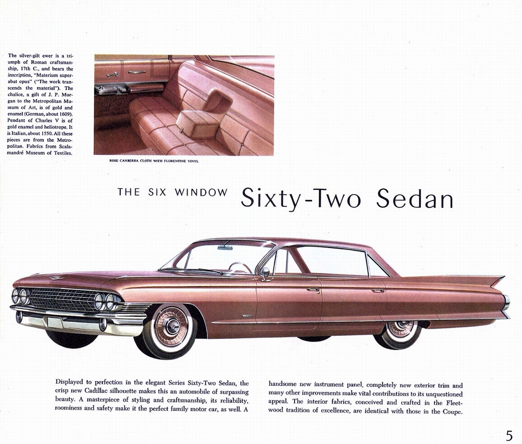 1961 Cadillac Prestige Brochure Page 15